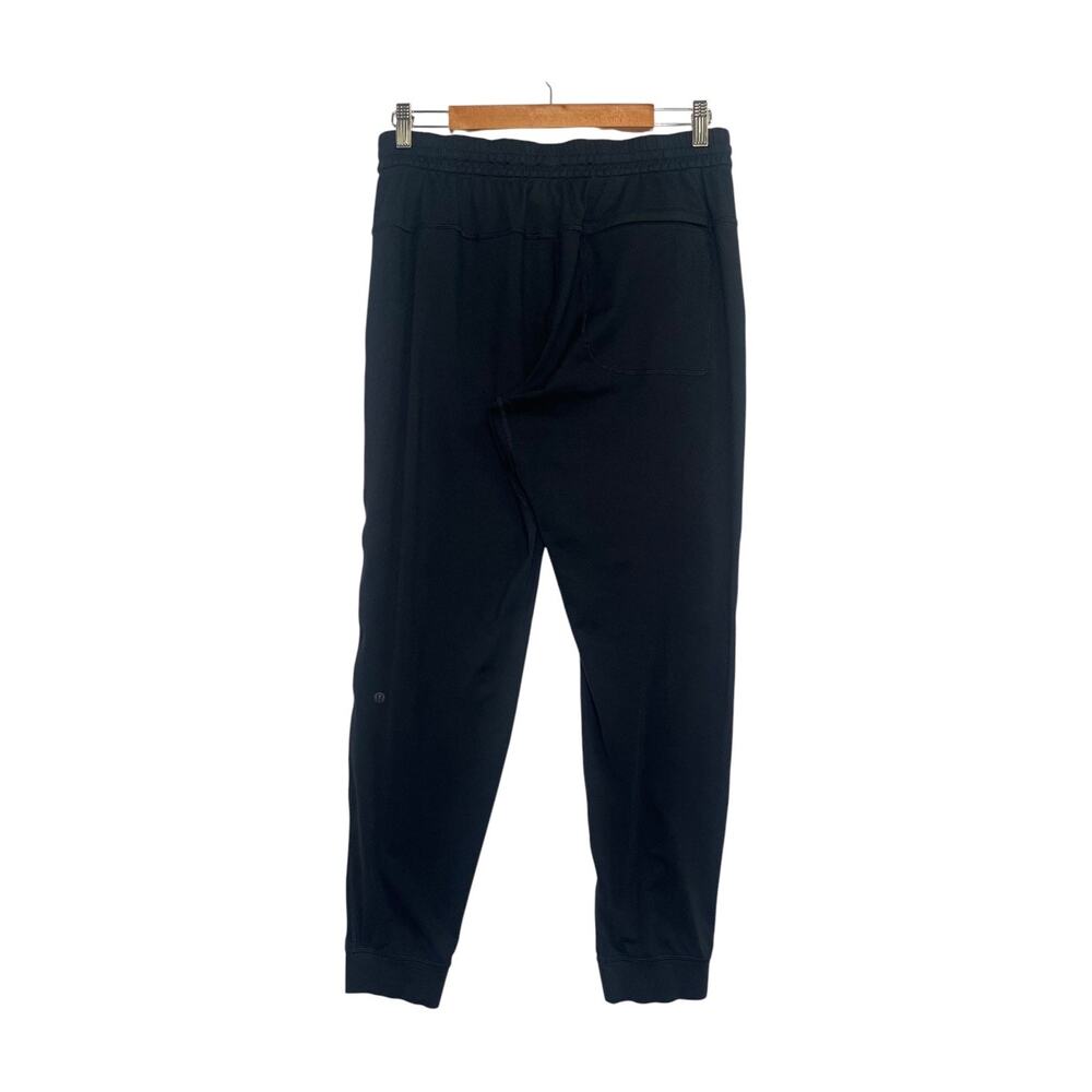 Lululemon Soft Jersey Joggers Pants Mens Large Black Tapered Athleisure Stretch - Picture 2 of 9